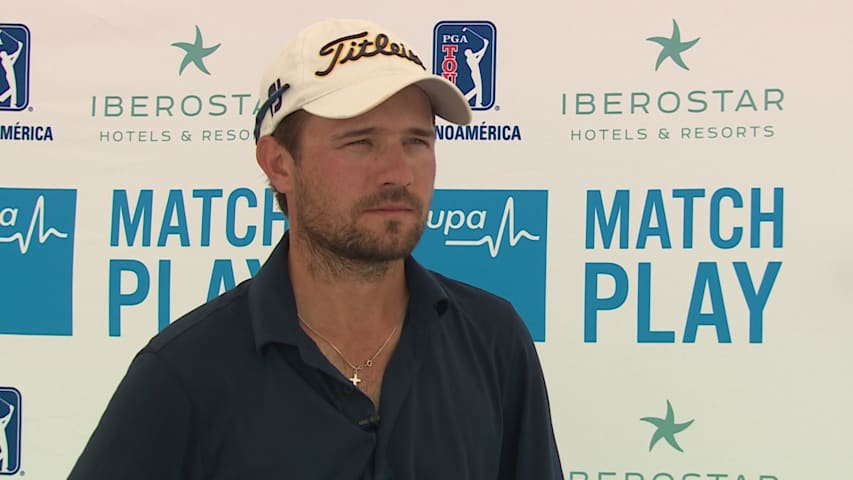 Toni Hakula interview after Round 2 of the Bupa Match Play
