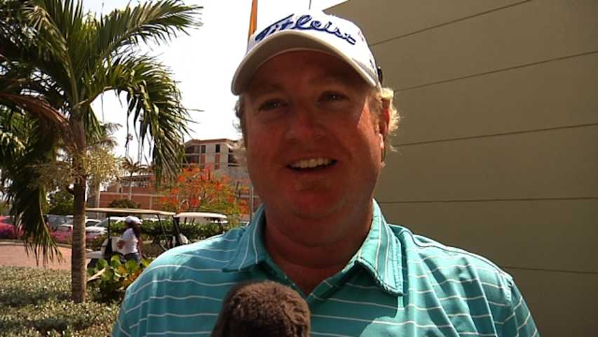 Brad Fritsch interview after Round 3 of Servientrega Championship