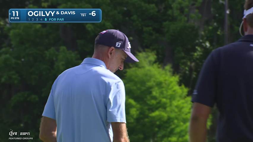 Davis/Ogilvy makes birdie on No. 11 at Zurich Classic