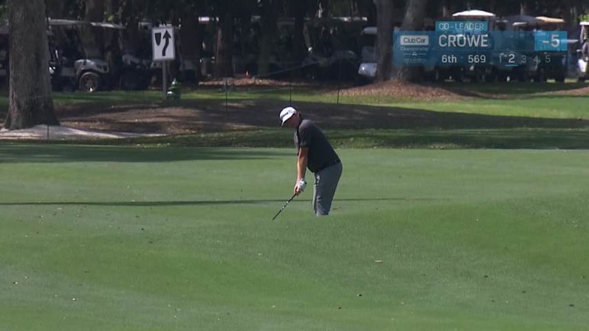 Trace Crowe makes birdie on No. 6 at Club Car Championship