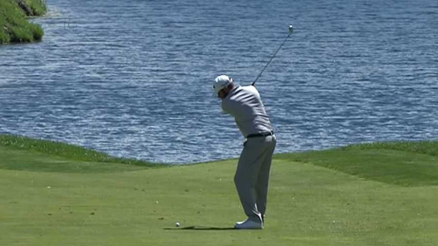Jimmy Gunn's bank shot is the Shot of the Day