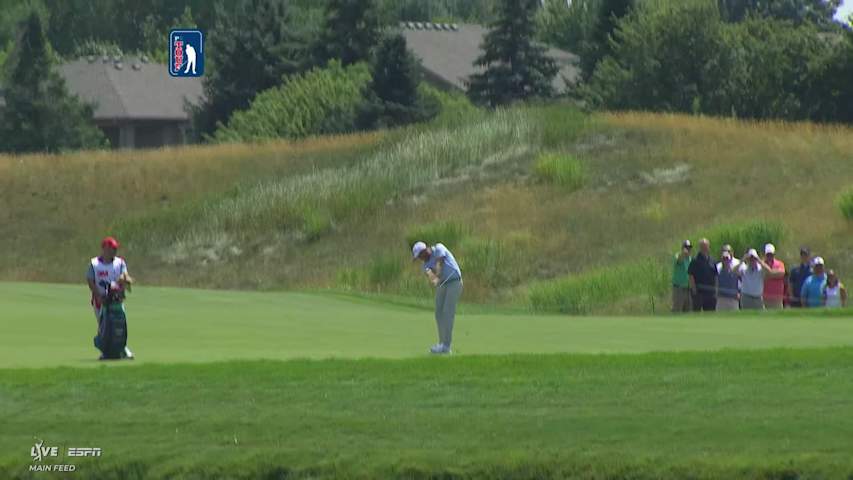 Kevin Roy's 234-yard approach sets up eagle on No. 18 at 3M Open
