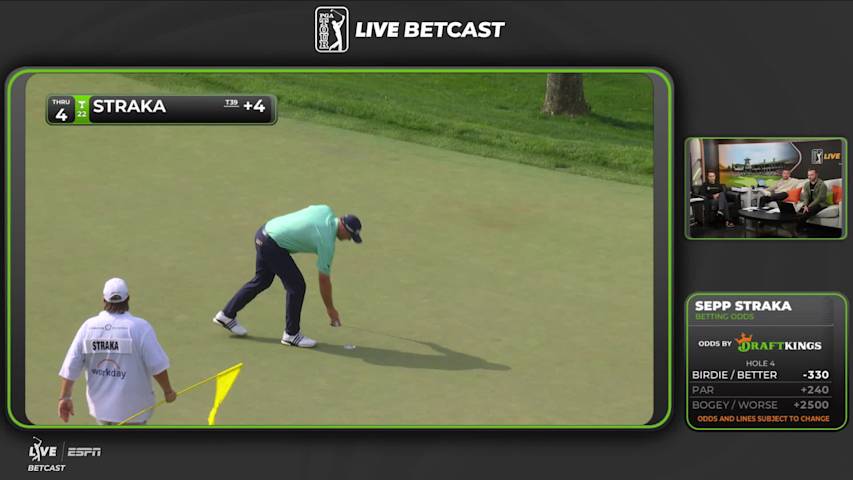 Sepp Straka hits tee shot to 5 feet, sets up birdie on No. 4 at the Memorial