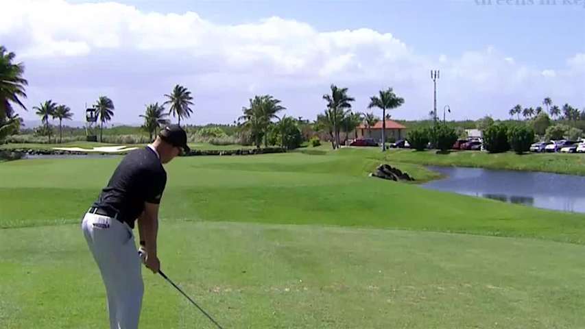Parker Gillam nearly aces No. 16 at Puerto Rico