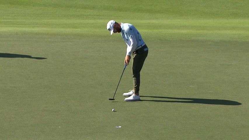 Tano Goya cards birdie at The RSM Classic