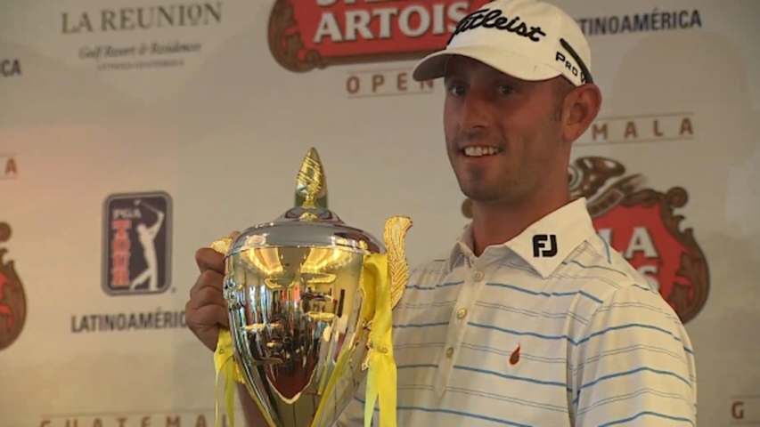 Danny Balin wins the rain-shortened Guatemala Stella Artois Open