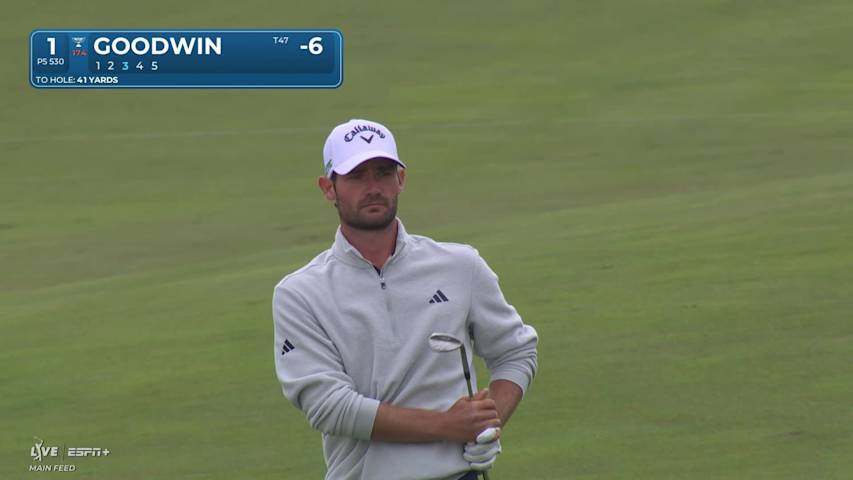 Noah Goodwin makes birdie on No. 1 at RBC Canadian