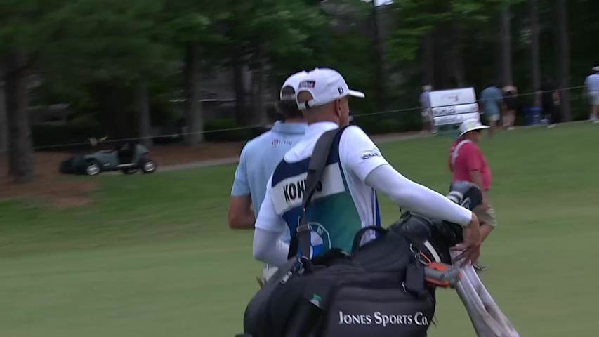 Ben Kohles makes birdie on No. 15 at BMW Charity Pro-Am