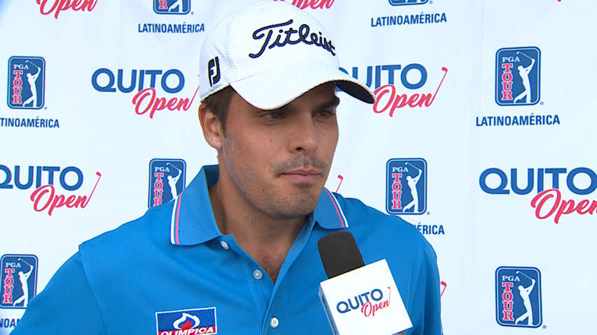 Entrevista con Ricardo Celia tras Ronda 3 del Quito Open 2017