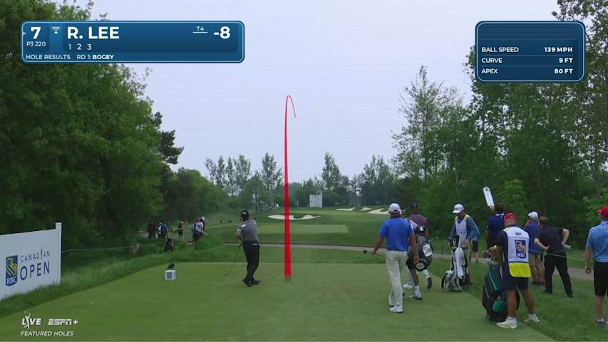 Richard T. Lee nearly aces No. 7 at RBC Canadian