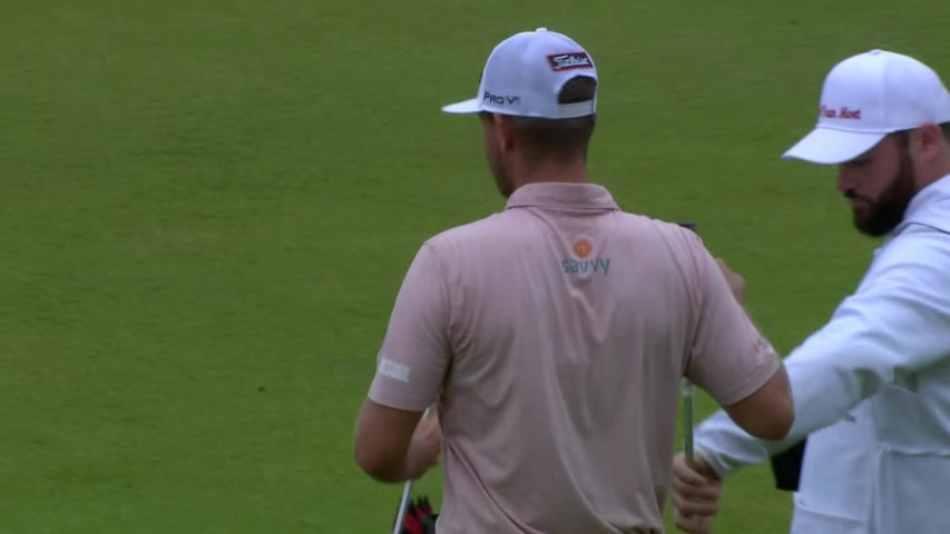 T.J. Vogel's quality second leads to birdie at Simmons Bank Open