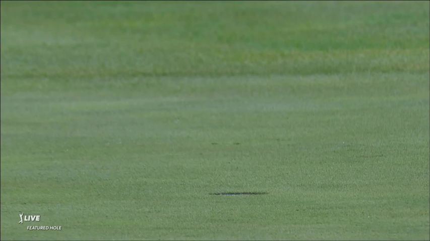 Richy Werenski sinks a 41-foot eagle putt at John Deere