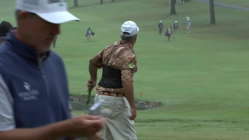 Boo Weekley makes birdie on No. 8 at Simmons Bank Championship