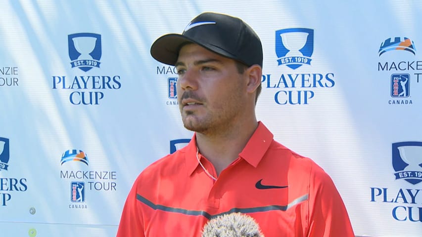 Johnny Ruiz's interview after Round 2 of the Players Cup