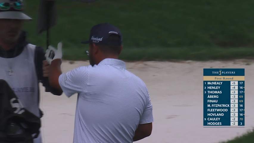 J.J. Spaun hits 132-yard approach to 3 feet, sets up birdie on No. 1 at THE PLAYERS