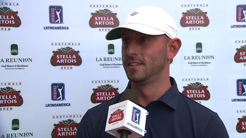 Danny Balin interview after Round 1 of the 2017 Guatemala Stella Artois Open