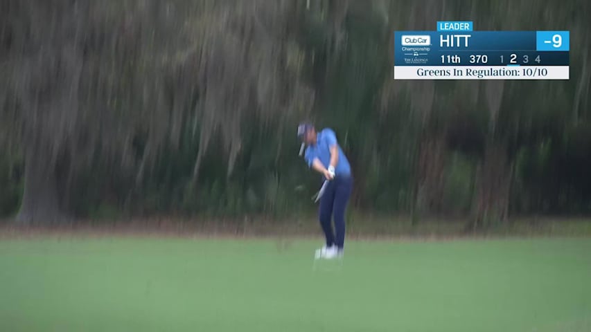 Austin Hitt makes birdie on No. 11 at Club Car Championship