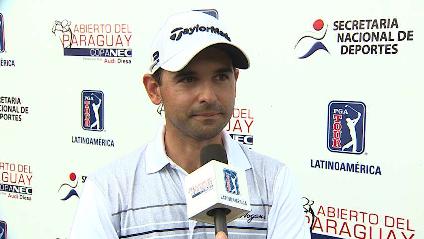 Entrevista con Fabrizio Zanotti tras Ronda 3 del Abierto del Paraguay Copa NEC