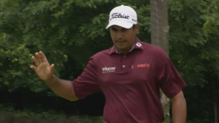 Bhullar birdies No. 8 in Round 1 of CIMB Classic