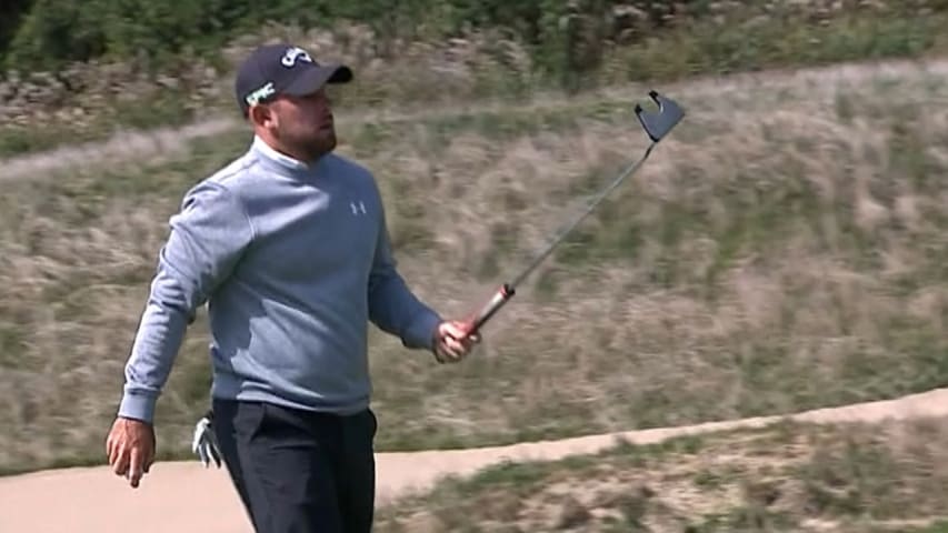 Scott Brown connects from 24 feet at THE CJ CUP