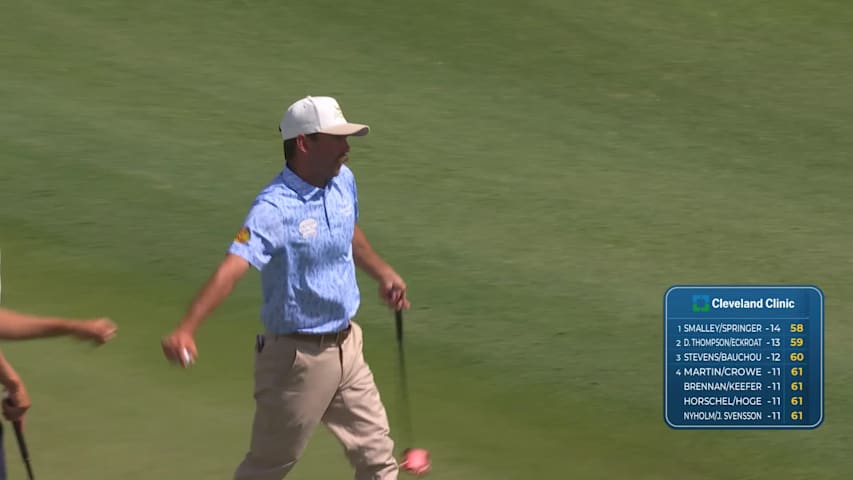 Young/Chandler makes birdie on No. 13 at Zurich Classic