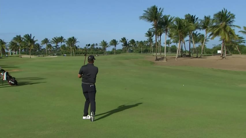 Chad Ramey wedges it close to set up birdie at Puerto Rico