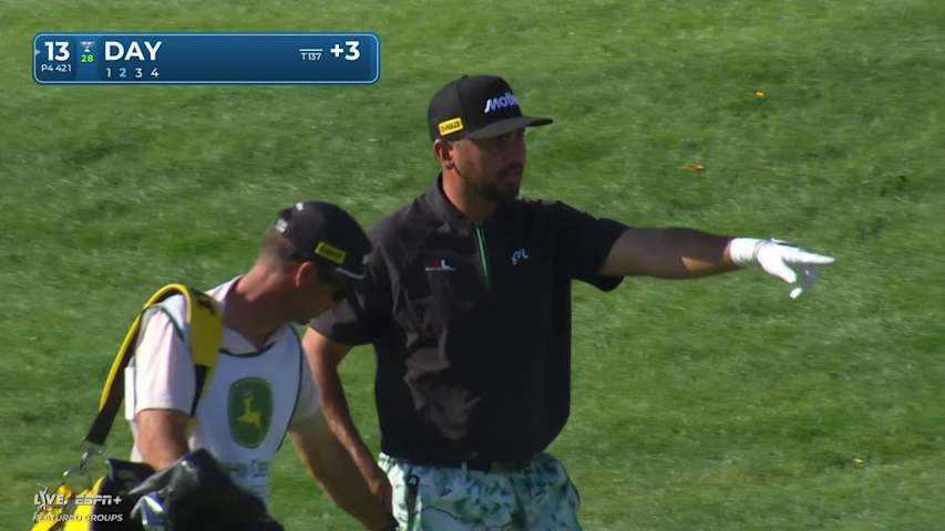 Jason Day makes birdie on No. 13 at John Deere