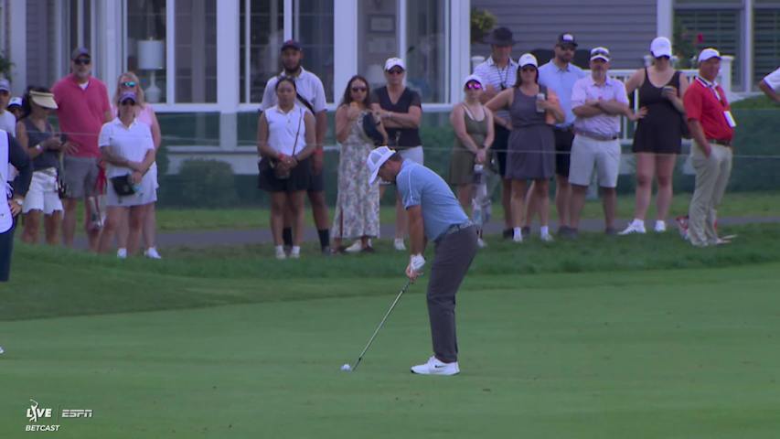 Alex Fitzpatrick's 94-yard approach sets up birdie on No. 2 at Travelers