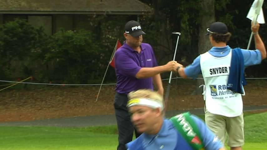 Snyder birdies No. 2 in Round 2 of RBC Heritage