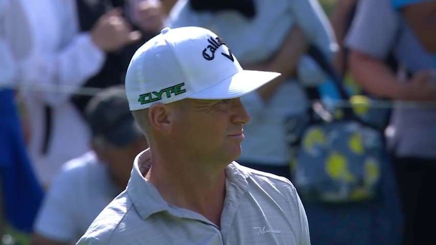 Alex Noren buries birdie putt at Baycurrent
