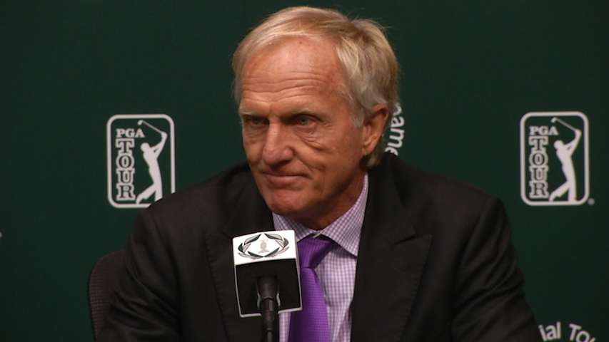 Greg Norman's recalls first round with Nicklaus before the Memorial