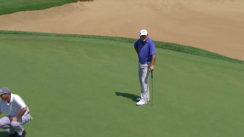 David Frost's lengthy birdie putt at Constellation SENIOR PLAYERS