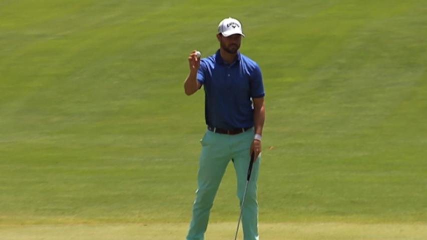 Wesley Bryan grabs the lead at the Lincoln Land Charity Championship