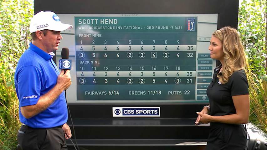 Scott Hend's interview after Round 3 of Bridgestone