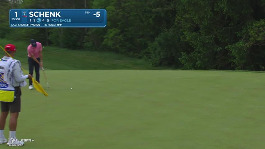 Adam Schenk makes birdie on No. 1 at RBC Canadian