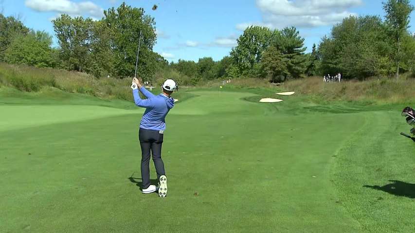 David Kocher throws a dart to yield birdie at Korn Ferry Tour Champ