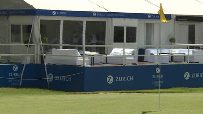 Daniel Stapff, Rafael Gomez co-lead at the VISA Open de Argentina