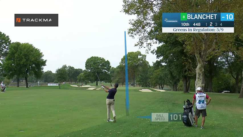 Chandler Blanchet makes birdie on No. 10 at Nationwide Children's