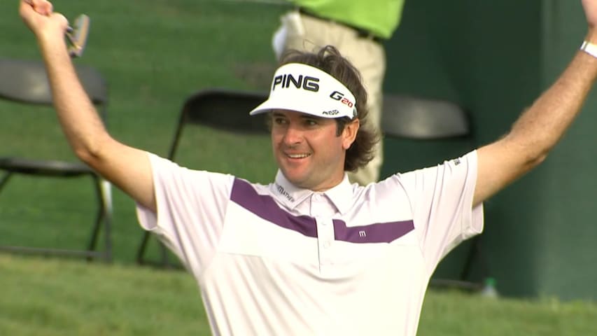 Luckiest bounces off the rocks on the PGA TOUR