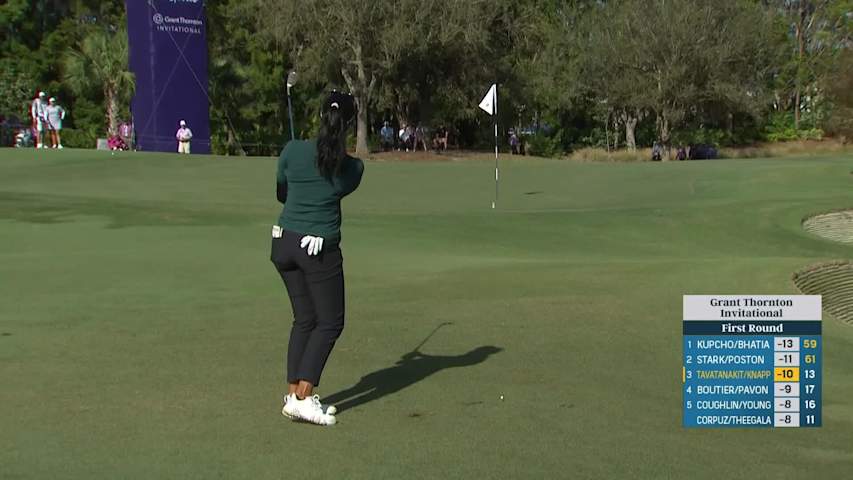 Patty Tavatanakit’s saucy chip leads to birdie at Grant Thornton
