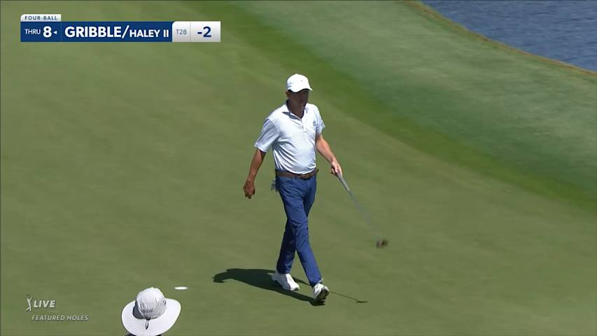 Paul Haley II's tee shot to 5-feet leads to birdie at Zurich Classic