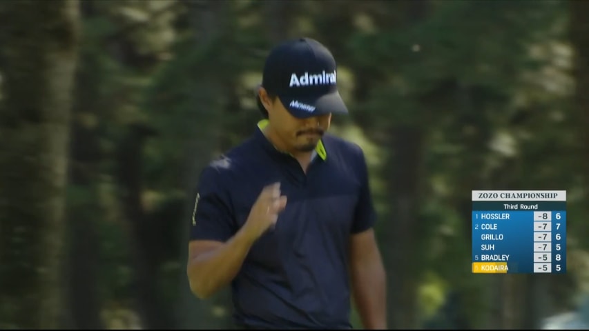 Satoshi Kodaira's quality approach leads to birdie at ZOZO CHAMPIONSHIP