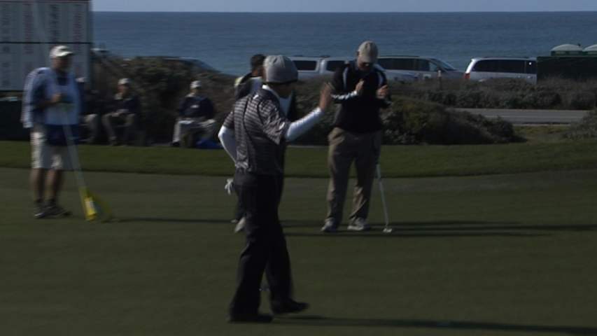 Williams birdies No. 9 in Round 1 of AT&T Pebble Beach