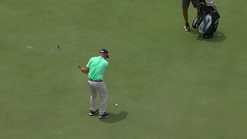 Brian Harman makes birdie on No. 6 at TOUR Championship