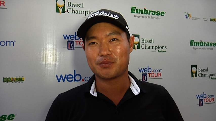 Lucas Lee interview after Round 1 of the Brasil Champions