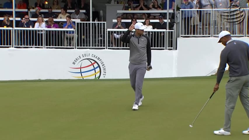 Tiger Woods vs. Lucas Bjerregaard highlights from WGC-Dell Match Play