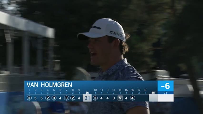 Van Holmgren makes bounce-back birdie at Albertsons Boise Open