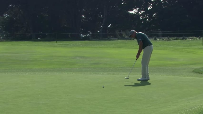 Davis Love III makes birdie at PURE Insurance
