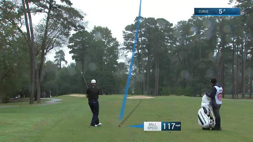 Alex Cejka makes birdie on No. 13 at SAS Championship
