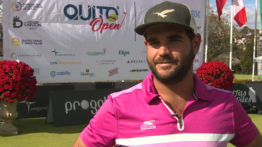Entrevista con Horacio León tras su victoria en el Quito Open